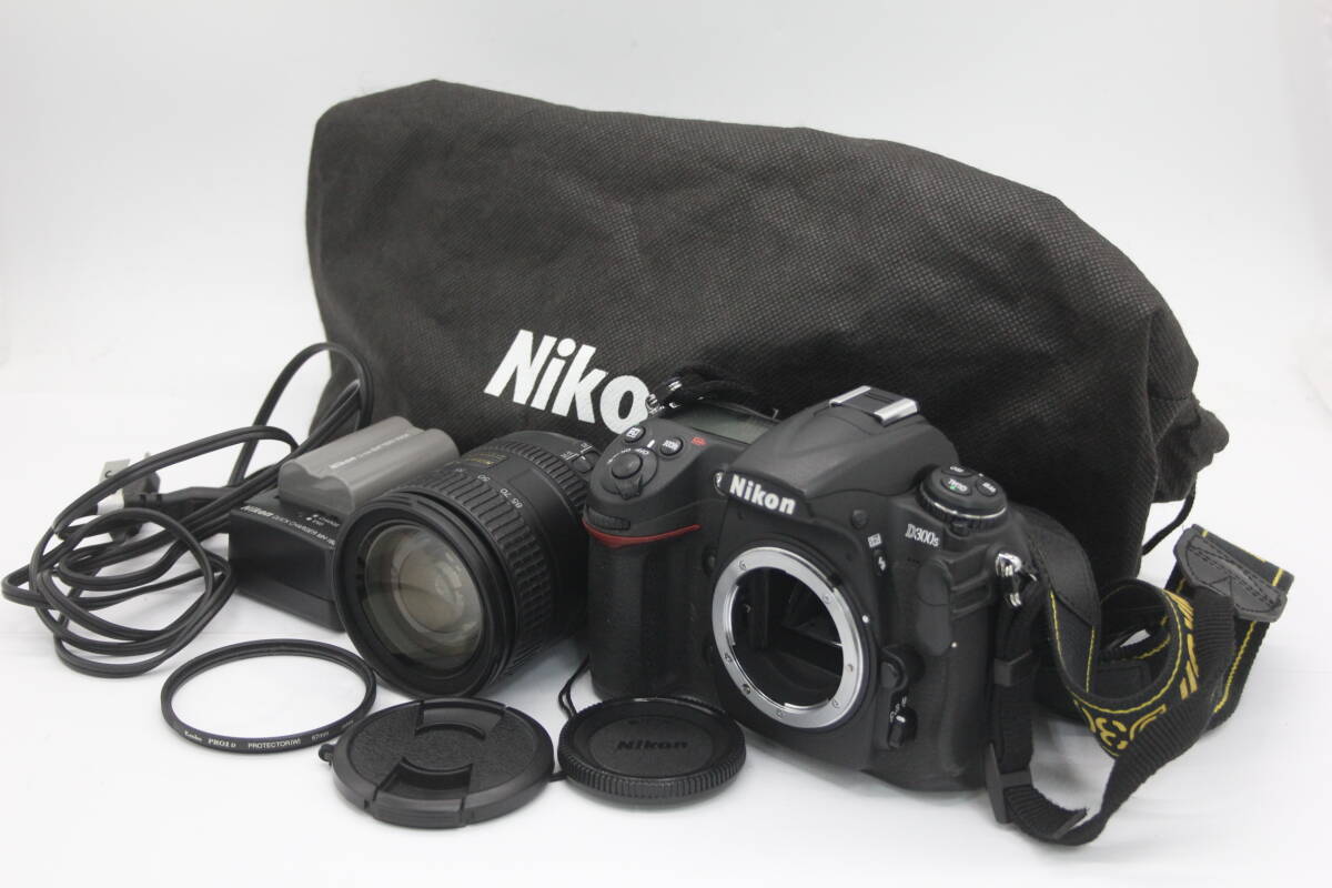 Y772 ニコン Nikon D300s DX AF-s Nikkor 16-85mm F3.5-5.6 G ED デジタル一眼 ボディレンズセット バッテリー・チャージャー付き ジャンクの画像1