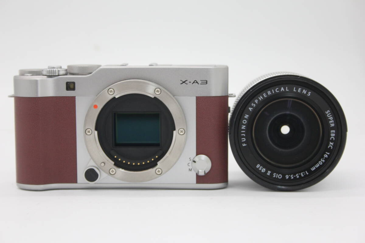 Y817 【元箱付き】 富士フィルム Fujifilm X-A3 Super EBC XC 16-50mm F3.5-5.6 OIS II ミラーレス一眼 ボディレンズセット ジャンクの画像2