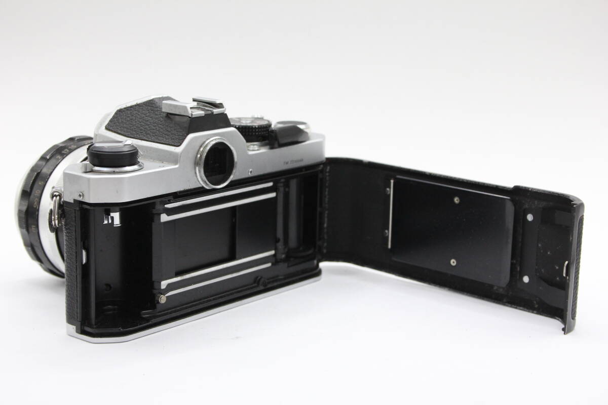 Y892 ニコン Nikon FM Nikkor-S Auto 50mm F1.4 フィルムカメラ ボディレンズセット ジャンク_画像8