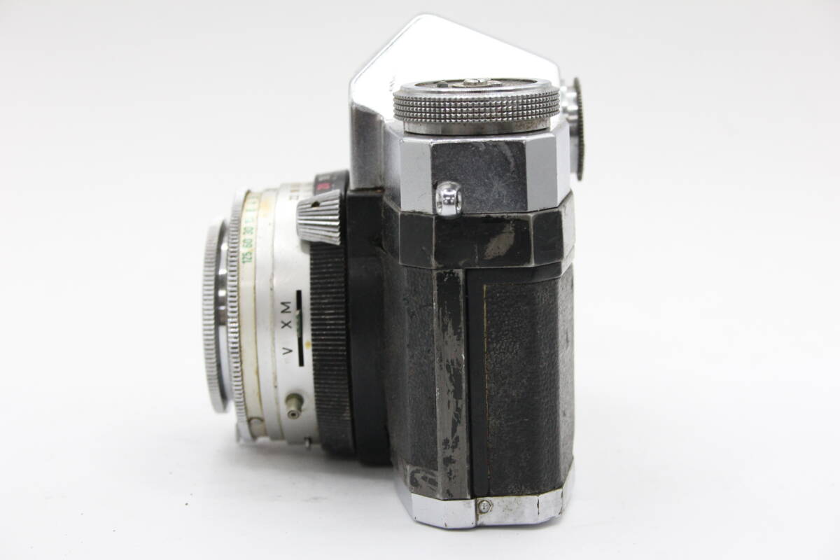 Y909 ツァイスイコン Zeissikon Contaflex Carl Zeiss Tessar 50mm F2.8 フィルムカメラ ジャンク_画像3