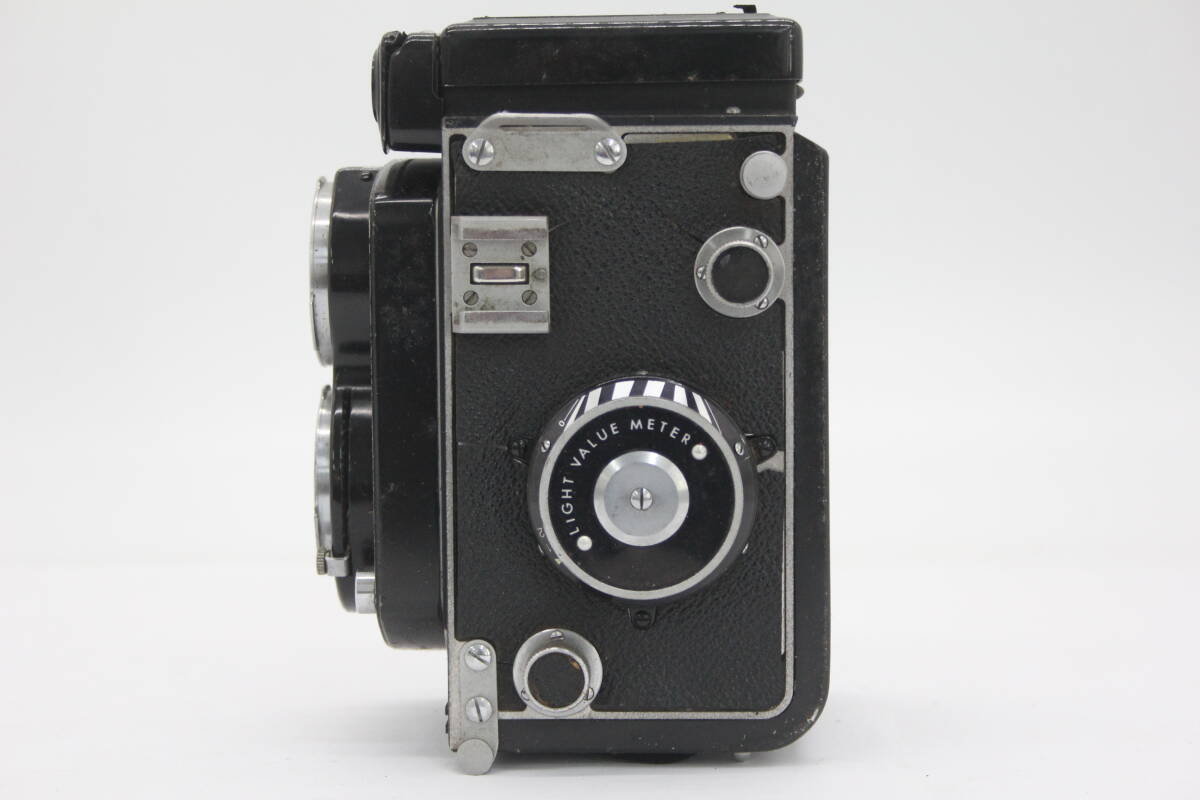 Y912 ミノルタ Minolta Autocord View-Rokkor 75mm F3.2 Rokkor 75mm F3.5 二眼カメラ レザーケース付き ジャンクの画像3