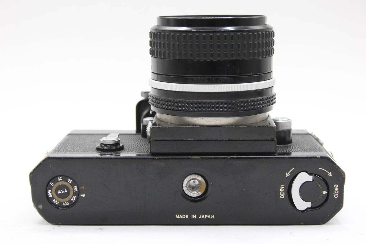 Y946 ニコン Nikon F フォトミック ブラック Nikkor AI 35mm F2.8 フィルムカメラ ボディレンズセット ジャンク