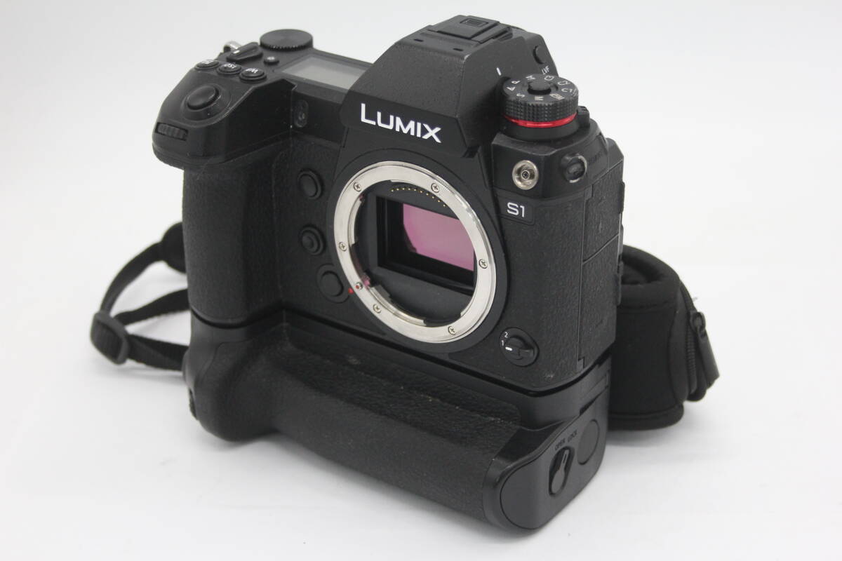 Y980 Panasonic Panasonic Lumix DC-S1 mirrorless single-lens battery attaching DMW-BGS1 battery grip set Junk 