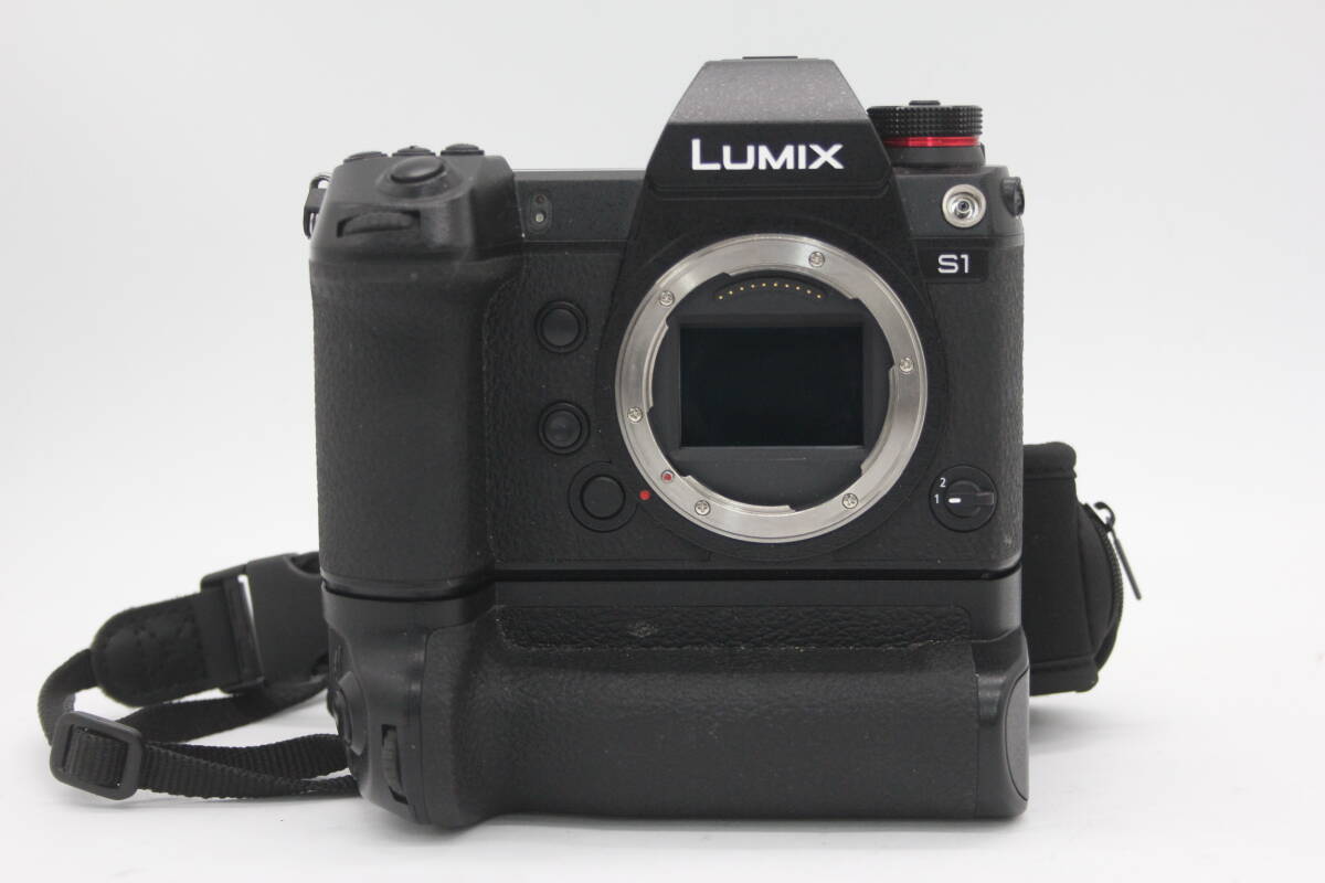 Y980 Panasonic Panasonic Lumix DC-S1 mirrorless single-lens battery attaching DMW-BGS1 battery grip set Junk 
