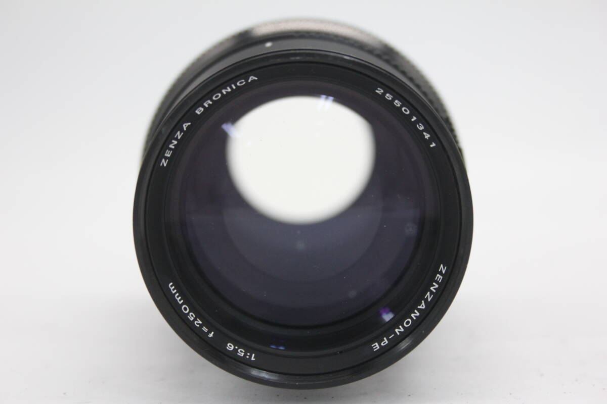 Y986 ゼンザブロニカ Zenzabronica Zenzanon-PE 250mm F5.6 中判レンズ ジャンクの画像2