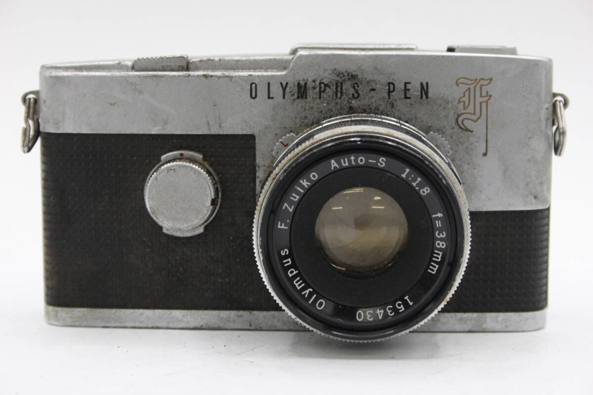 Y992 オリンパス Olympus Olympus-Pen F F.Zuiko Auto-S 38mm F1.8 ボディレンズセット ジャンクの画像2