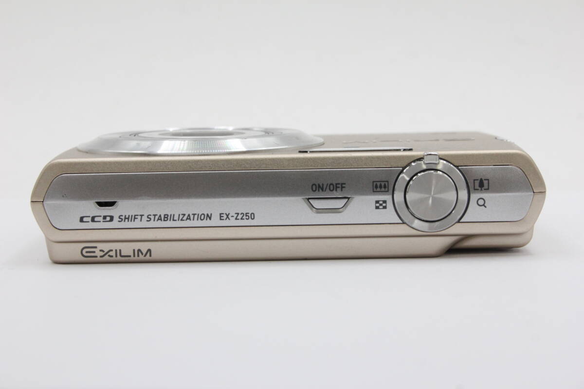 Y1016 カシオ Casio Exilim EX-Z250 ゴールド コンパクトデジタルカメラ ジャンクの画像6