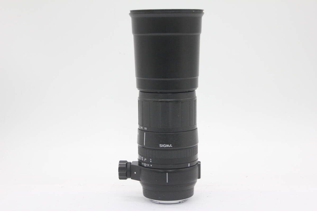 Y1028 シグマ Sigma 170-500mm F5-6.3 Apo ソニーマウント レンズ ジャンクの画像6