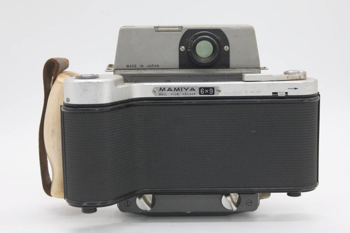 Y1041 Mamiya Mamiya Press Mamiya-Sekor 90mm F3.5 medium size camera Roll Film Holder 6×9* angle finder attaching Junk 