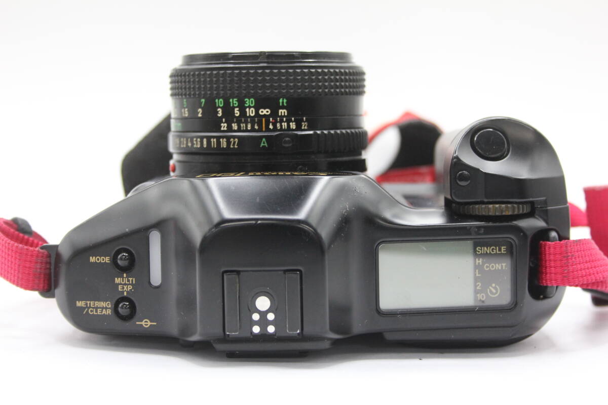 Y1045 キャノン Canon T90 Lens New FD 50mm F1.8 フィルムカメラ ボディレンズセット ジャンクの画像6