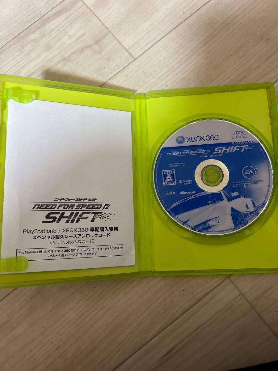 【Xbox360】 ニード・フォー・スピード シフト