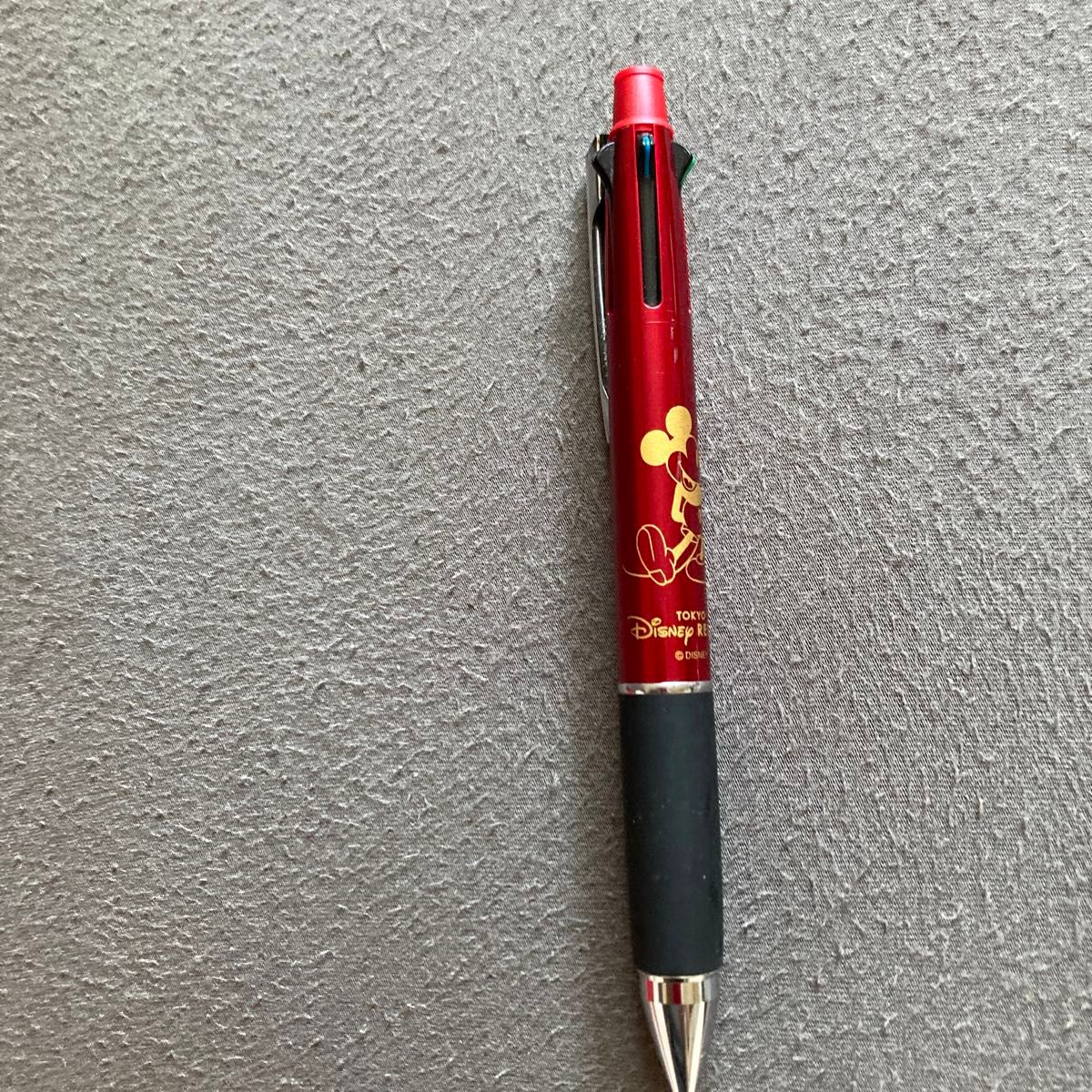 東京ディズニーリゾート　ミッキーマウスジェットストリーム4色ボールペン シャープペンシル
