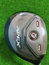 美品 純正カスタム。Callaway キャロウェイ APEX UW 17°SPEEDER スピーダー NX GREEN グリーン 50S ヘッドカバー付きの画像4