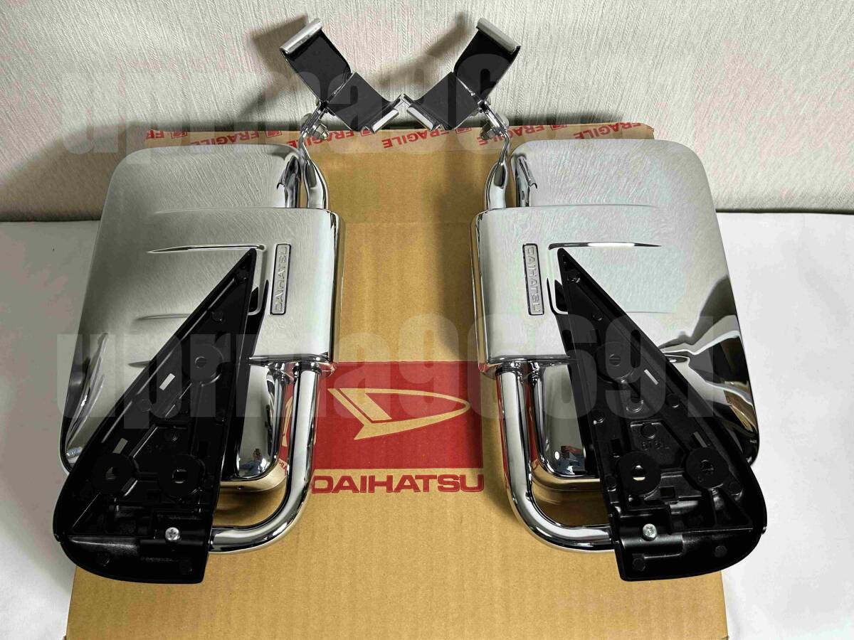  stock equipped 24 hour within shipping Daihatsu original new goods unused * Hijet California door mirror plating S200P S100P