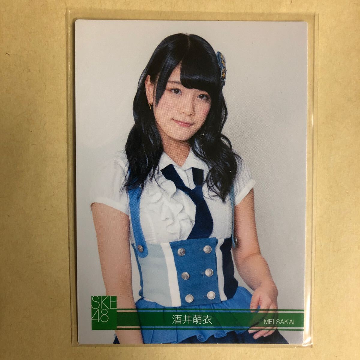 SKE48 酒井萌衣 2014 トレカ アイドル グラビア カード R041 タレント トレーディングカード AKBG_画像1