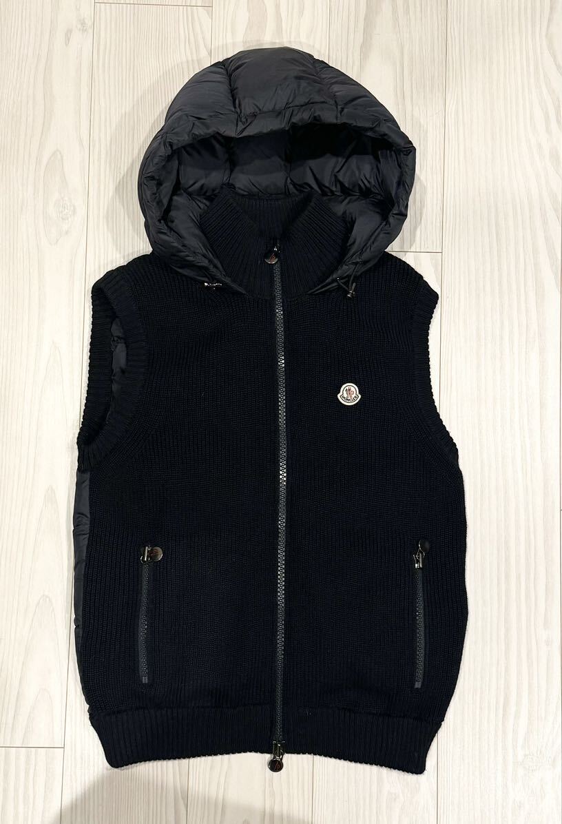 [Красота] Moncler Shint Down Down Vest Mavy M Size