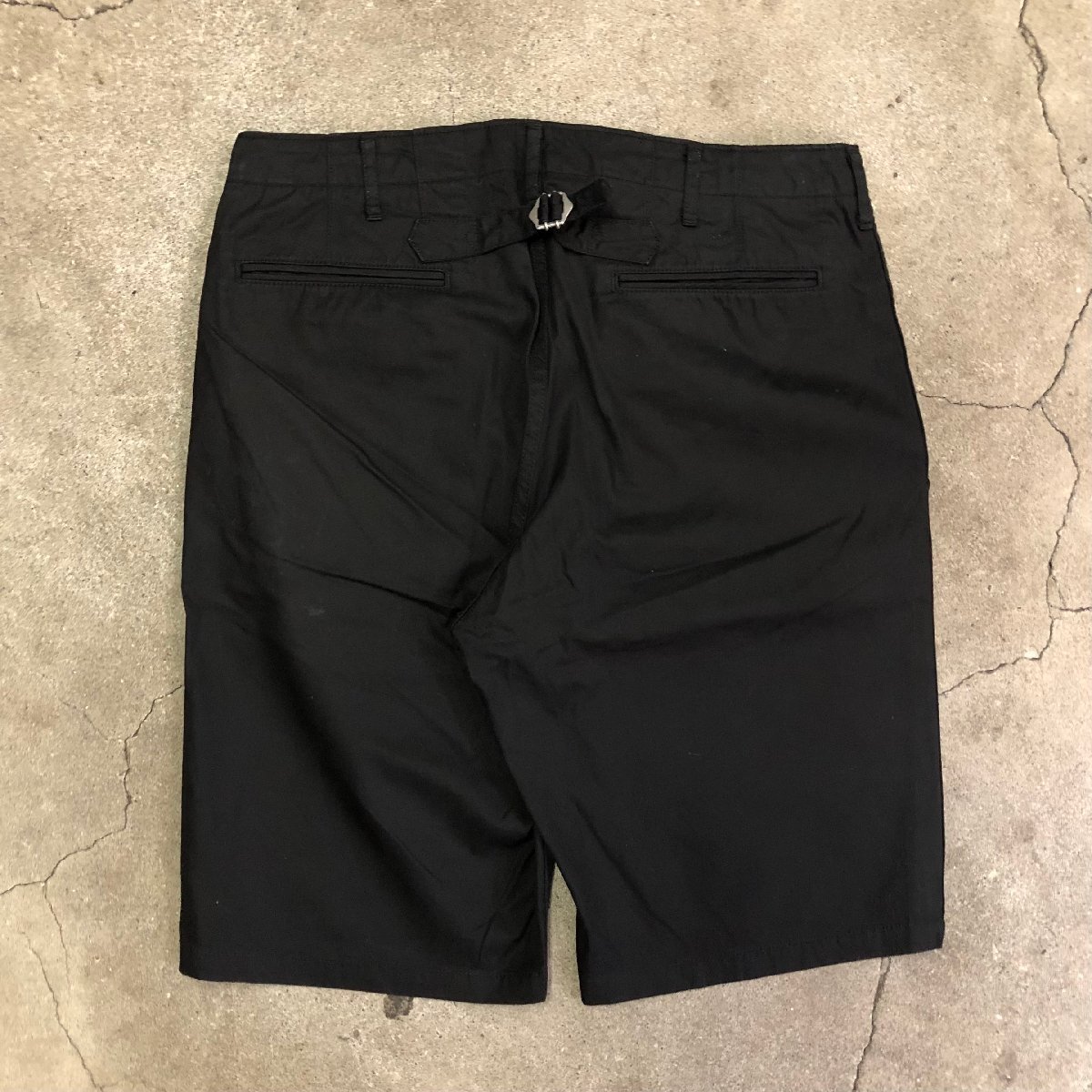 21ss Spot visvim CHINO SHORTS BLACK 3_画像2