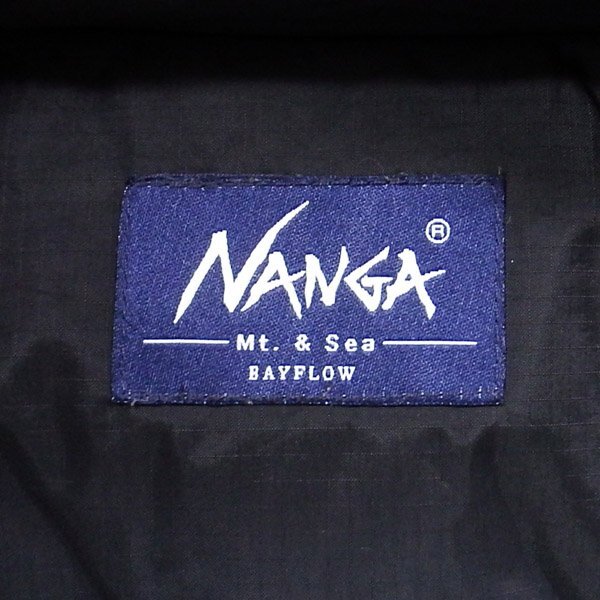 美品 NANGA × BAYFLOW オーロラダウンジャケット ブラック 4 ナンガ ベイフロー_画像5