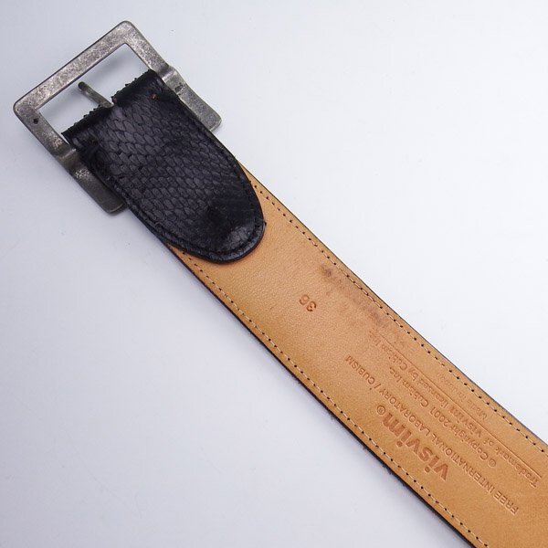 美品 20ss visvim PYTHON BELT 40MM 36_画像4