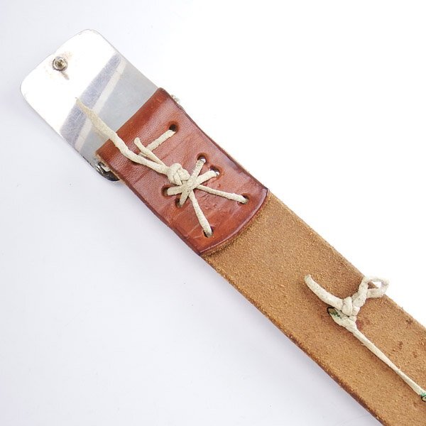 REDMOON Red Moon Conti . custom buckle belt silver 