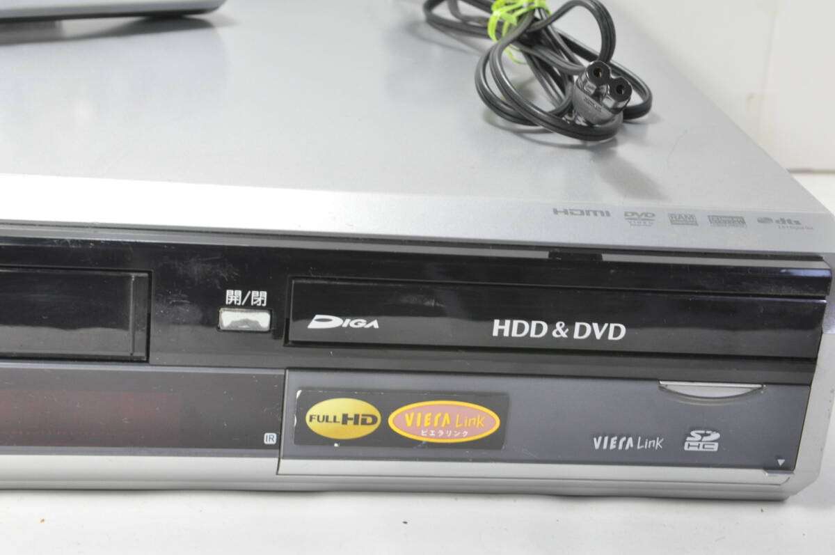 ★地デジ対応★パナソニック DMR-XP21V VHS⇔DVD⇔HDD ダビOKビデオデッキ！リモ付 ダビ動作写真有♪の画像5