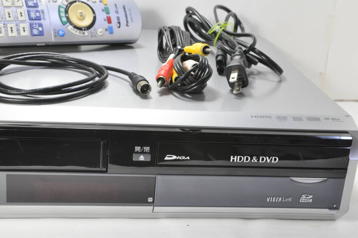 ★極上美品★パナソニック DMR-XP21V VHS⇔DVD⇔HDD ダビOKビデオデッキ！リモ付 ダビ動作写真有 即決有♪_画像5