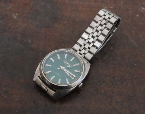 CITIZEN AUTOMATIC 17 JEWELS 自動巻 メンズ ヴィンテージ n402の画像2