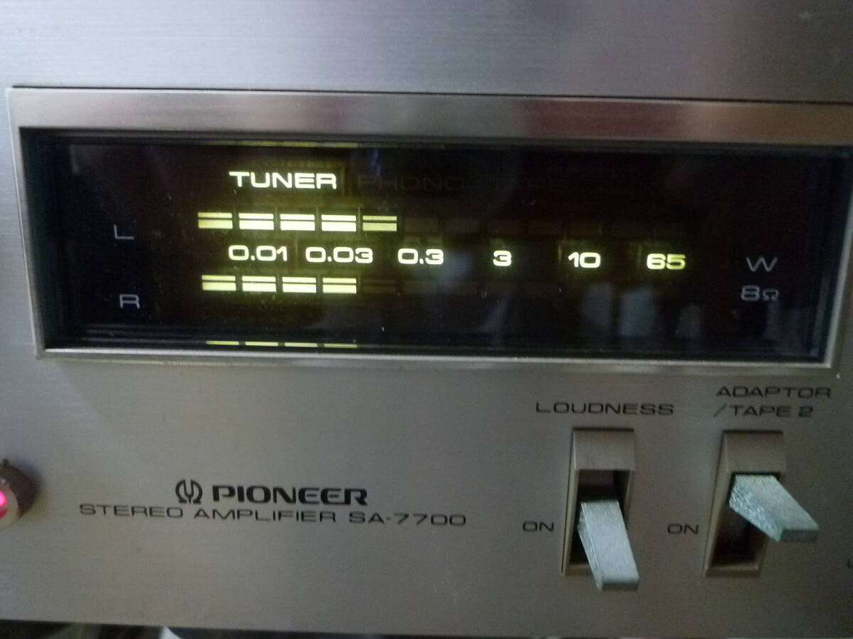 Pioneer パイオニア SA-7700 ステレオ プリメイン アンプ 昭和 Pioneer パイオニア SA-7700 ステレオ プリメイン アンプ 昭和