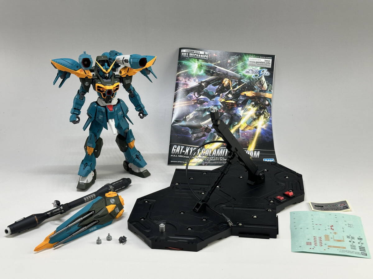 フルメカニクス 1/100カラミティガンダム 塗装済み電飾完成品 台座付き （1体個別出品）の画像9