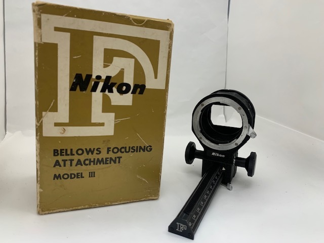 ☆1000円スタート☆ Nikon BELLOWS MODEL Ⅲ FOCUSING ATTACHMENT ニコン ベローズアタッチメント ◆24257の画像1