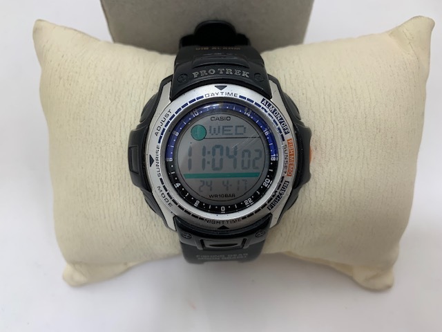 ☆1000円スタート☆ CASIO カシオ PROTREK プロトレック PRS-400 マウンテン ◆24100の画像1