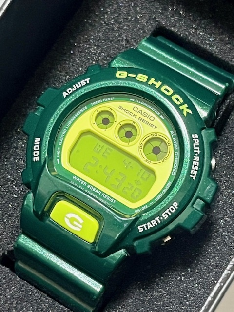 CASIO G-SHOCK DW-6900CC-3 Crazy Colors （クレイジーカラーズ） グリーン_画像4