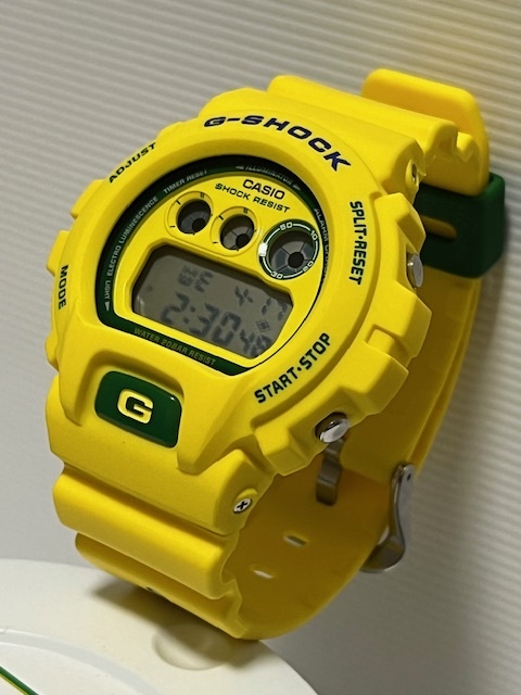 CASIO G-SHOCK DW-6900WC-9 006 FIFA ワールドカップ ブラジルカラー イエロー グリーンの画像2