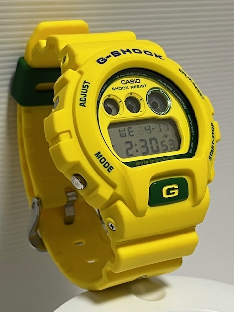 CASIO G-SHOCK DW-6900WC-9 006 FIFA World Cup Brazil color yellow green 