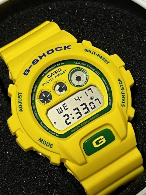 CASIO G-SHOCK DW-6900WC-9 006 FIFA World Cup Brazil color yellow green 