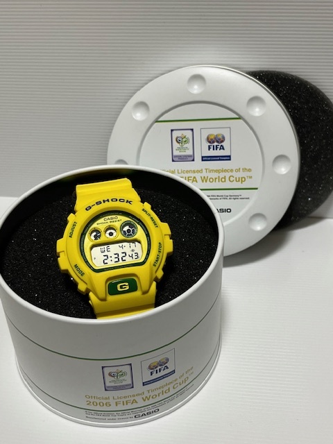 CASIO G-SHOCK DW-6900WC-9 006 FIFA World Cup Brazil color yellow green 