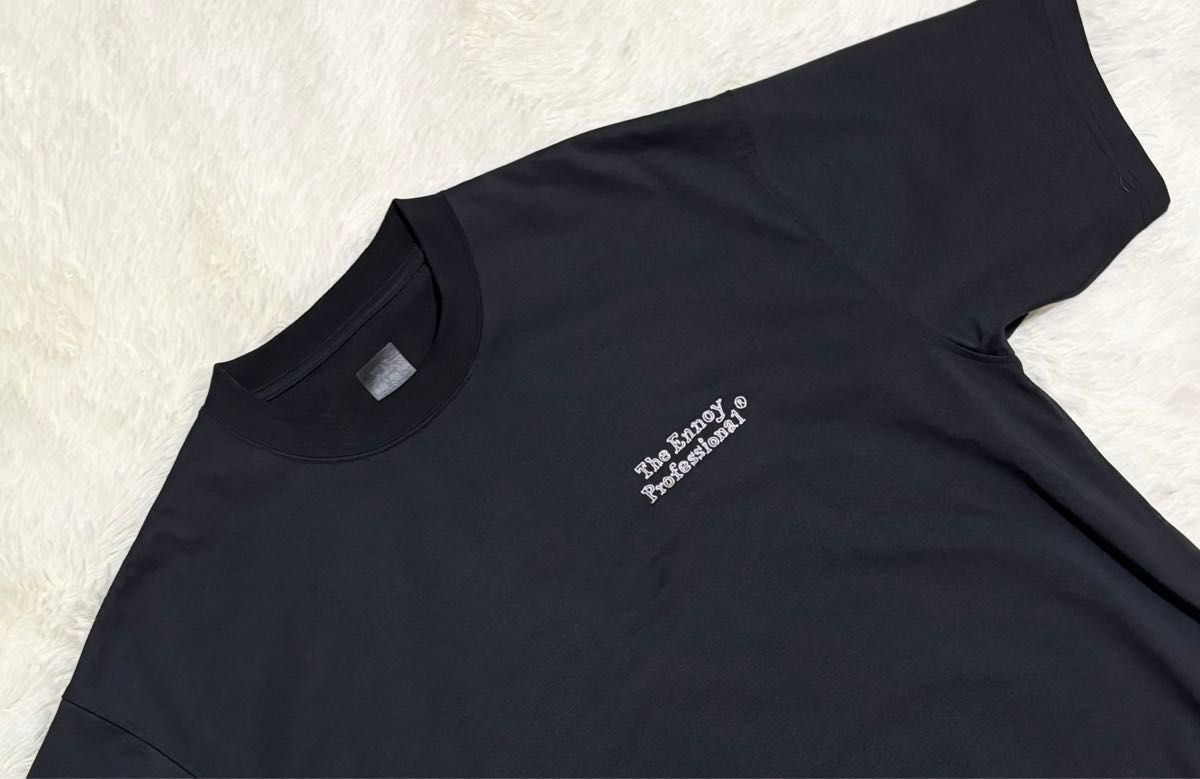 ENNOY x スタイリスト私物 x DAIWA PIER39ブラックtシャツM ENNOY x スタイリスト私物 x DAIWA PIER39ブラックtシャツM