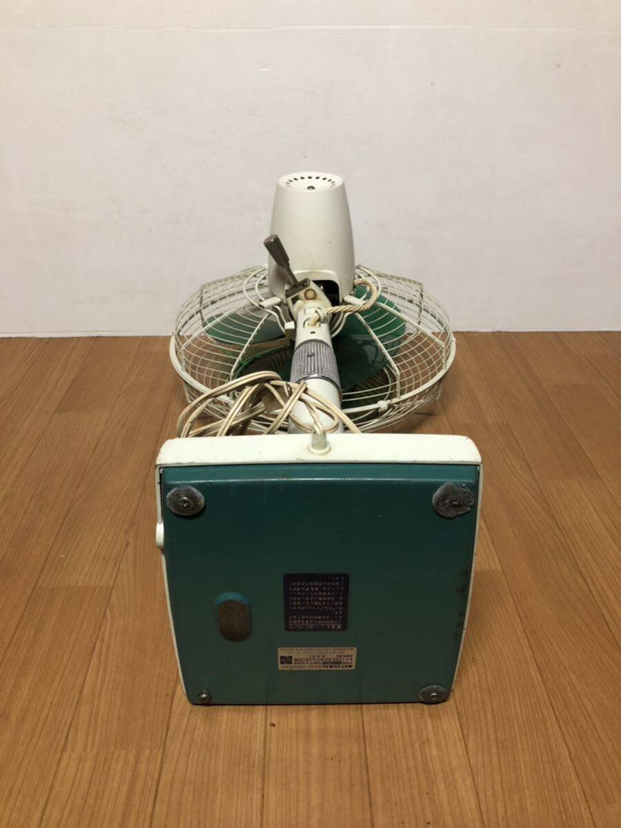 NATIONAL ナショナル ELECTRIC FAN エレクトリックファン 扇風機 30cm 3枚羽 F-30ZEの画像6