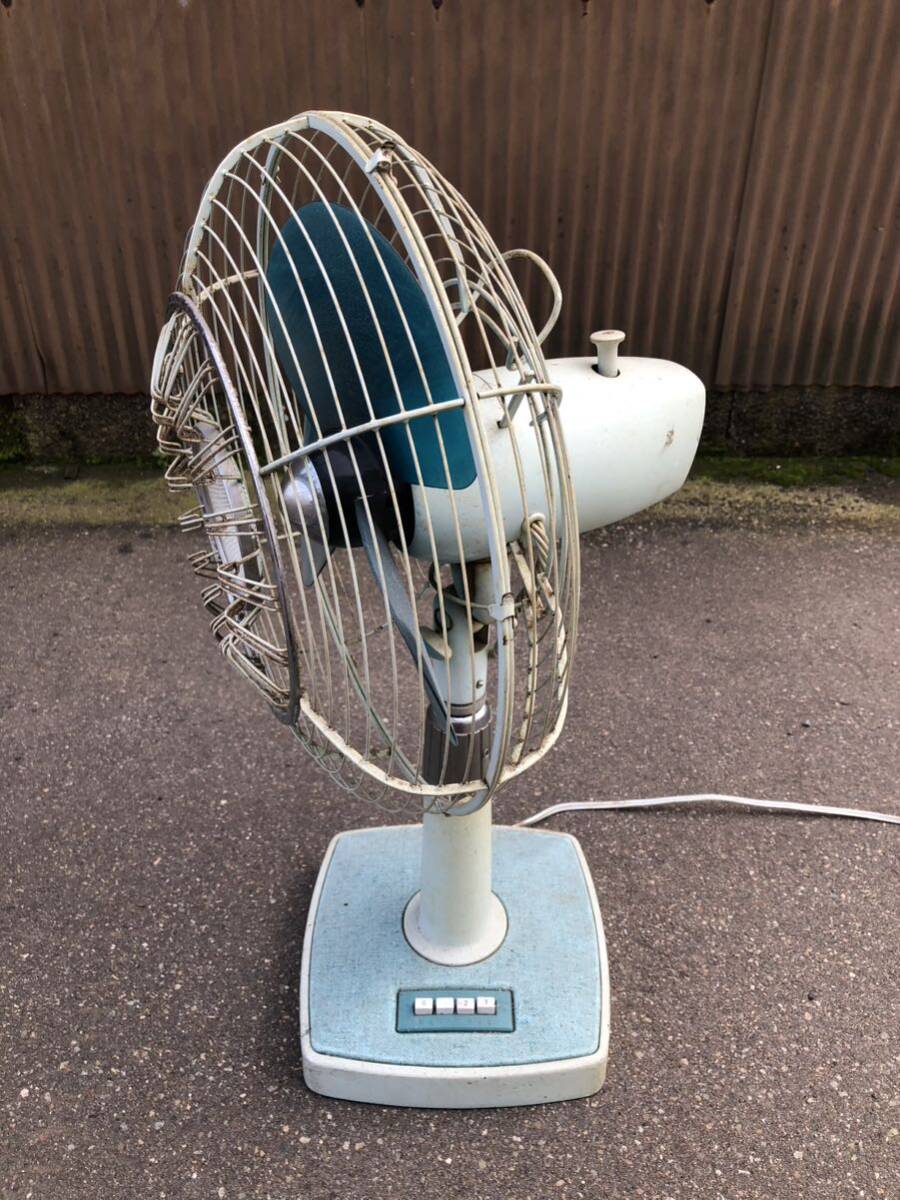 昭和レトロ National 扇風機 National ナショナル TYPE30QC 扇風機 動作確認済みの画像3