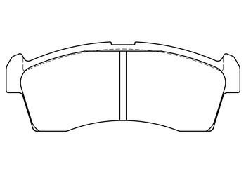 Kei HN22S ブレーキパッド フロント左右セット エンドレス MX72k EP441 取付セット ENDLESS フロントのみ ブレーキパット_画像2