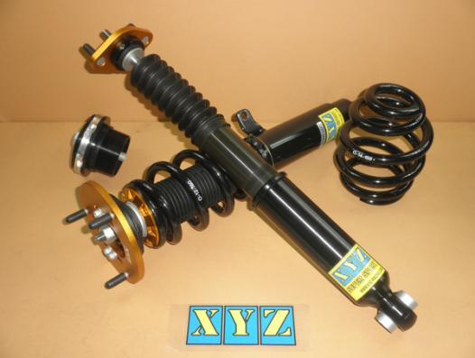 3 series E46 shock absorber XYZ SS type SS-BM27 installation set alignment included SS-DAMPER 3 Series height adjustment kit lowdown 