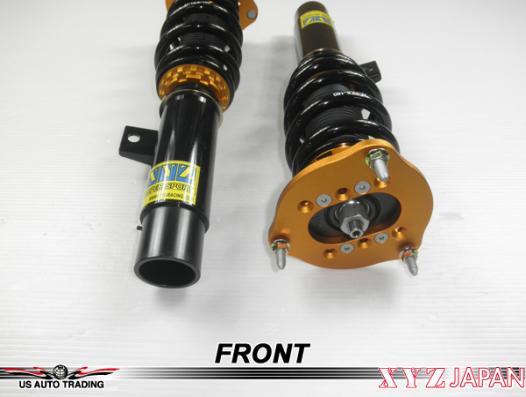 ゴルフV GTI 1K 車高調 XYZ SSタイプ SS-VO16 取付セット アライメント込 SS-DAMPER ゴルフ5 Golf Golf5 車高調整キット ローダウン_画像3