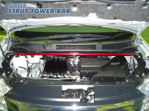 セレナ HFC26 タワーバー フロント タナベ サステック ストラットタワーバー NSN41 TANABE SUSTEC STRUT TOWER BAR SERENA_画像2