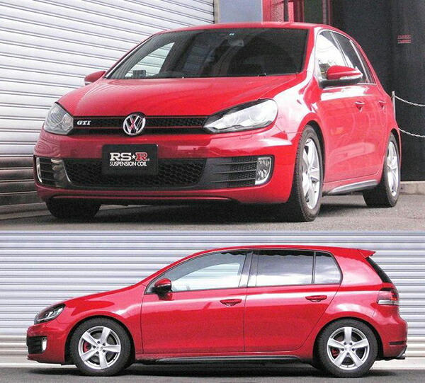 ゴルフVI 1KCCZ ダウンサス リア左右セット RSR Ti2000ダウン W014TDR RS-R RS★R Ti2000 DOWN リアのみ ゴルフ6 Golf Golf6 ローダウン_画像2