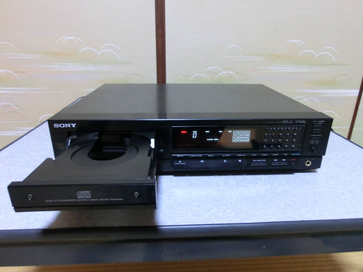 SONY CDP-227ESD Sony CD панель Junk 