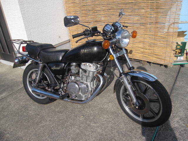 ヤマハ　XS250SP 4A8 メンテナンス多数！　動画付き！　タイヤ新品！　好調！　乗って帰れる！　_好調　メンテ多数！　自賠責付いてる！