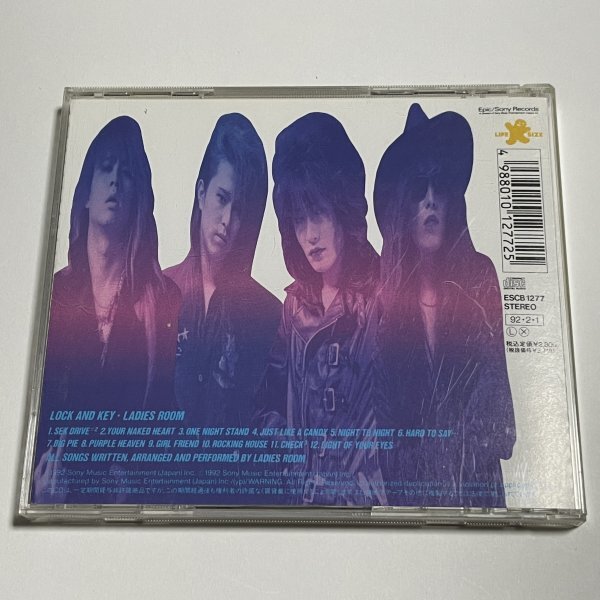 CD LADIES ROOM『LOCK AND KEY』レディース・ルーム ESCB-1277_画像2