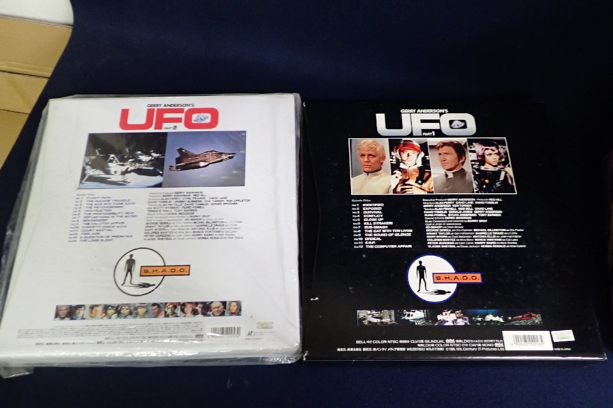 ★040304 謎の円盤UFO メモリアルボックス PART 1 / 2 二組まとめて LD レーザーディスク 洋画 中古★の画像3
