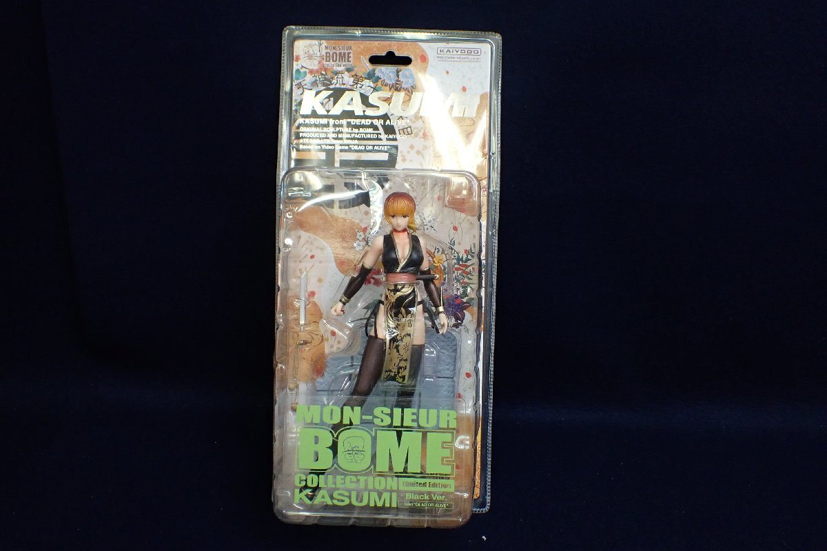 *041741 MON-SIEUR BOME dead * or * alive DEAD OR ALIVE.KASUMI limitation version Black Ver. box attaching game beautiful young lady figure *
