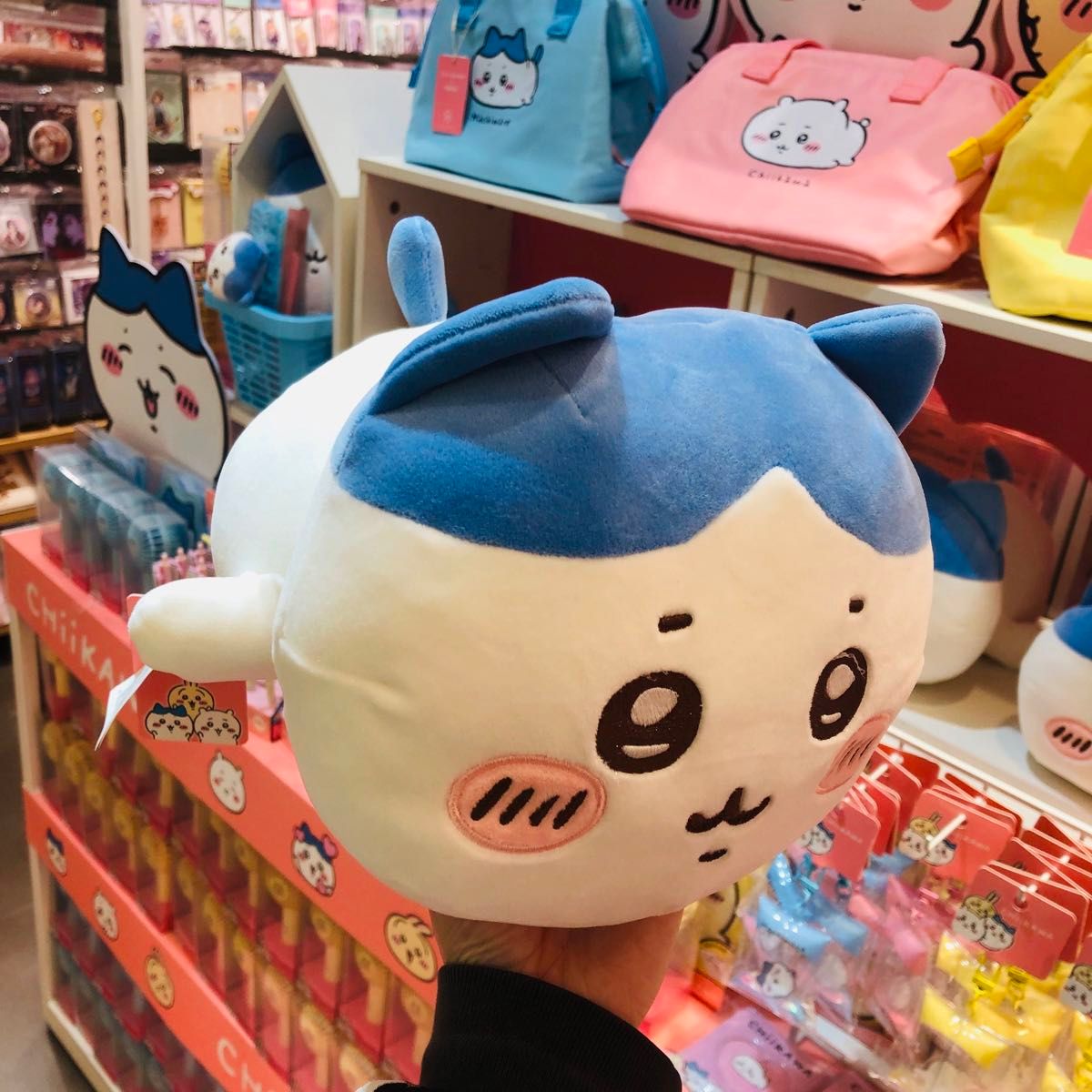 ちいかわ MINISO 中国限定 ハチワレ Hachiware うつぶせになる ぬいぐるみ本体 1点 【正規品】